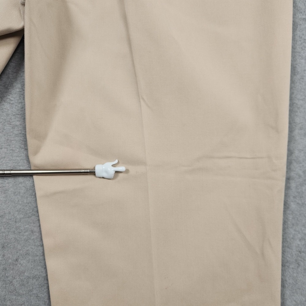 Vintage Polo Ralph Lauren Hammond Pant 40x30 (Act 38x30) Tan Pleated Chino USA - Picture 10 of 16